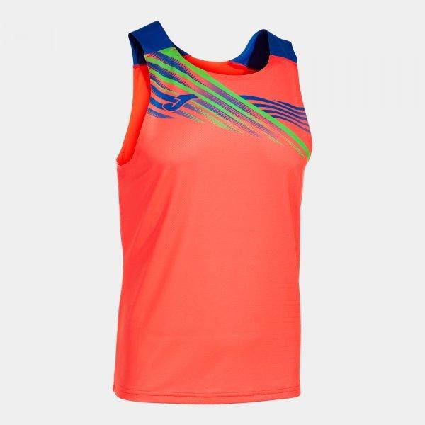 ELITE X SLEEVELESS SHIRT FLUOR CORAL ROYAL - 103102.0472XL_389488