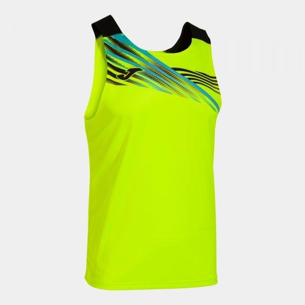 ELITE X SLEEVELESS SHIRT FLUOR YELLOW BLACK - 103102.0612XL_389496