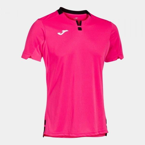 RANKING SHORT SLEEVE T-SHIRT FLUOR PINK BLACK - 103107.031S08_303307