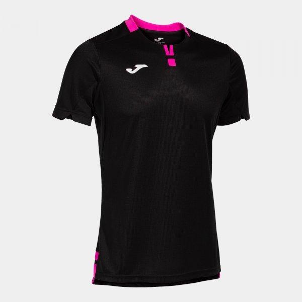 RANKING SHORT SLEEVE T-SHIRT BLACK FLUOR PINK - 103107.118S08_303308