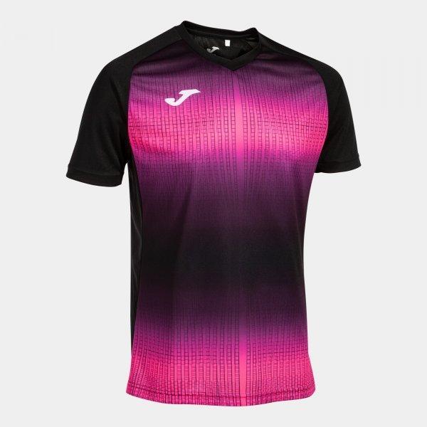 TIGER V SHORT SLEEVE T-SHIRT BLACK FLUOR PINK | 103235.118 - 103235.1182XL_391587