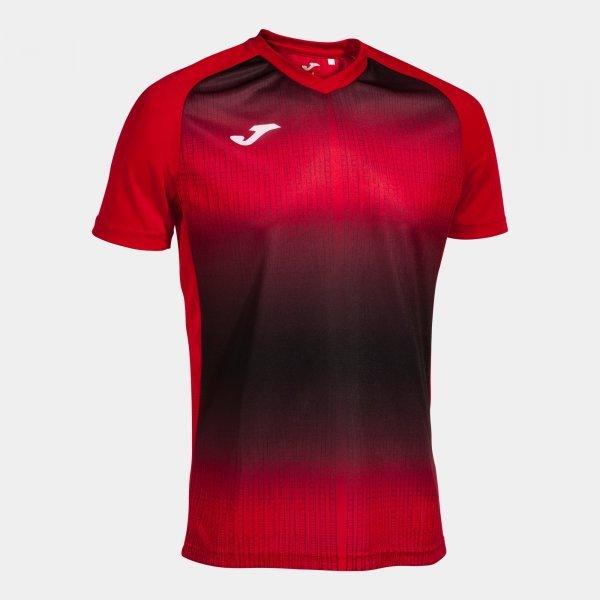 TIGER V SHORT SLEEVE T-SHIRT RED BLACK - 103235.601XL_354645