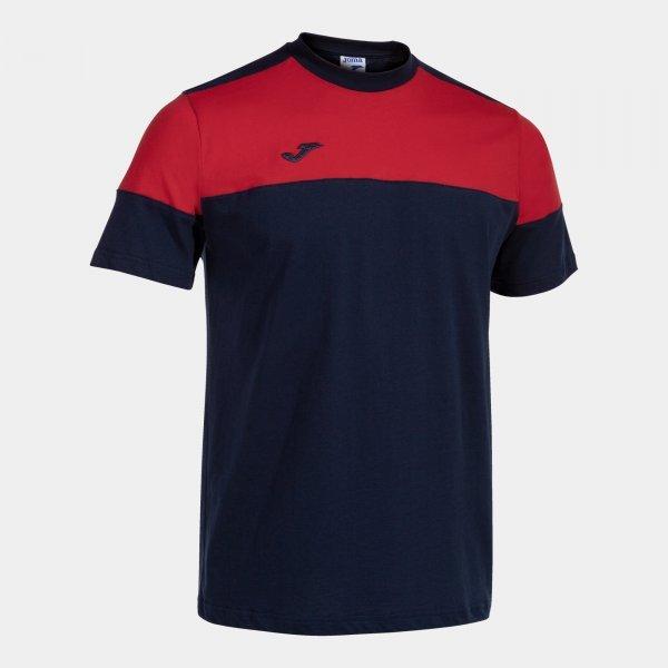 CREW V SHORT SLEEVE T-SHIRT NAVY RED - 103296.3362XS_392355