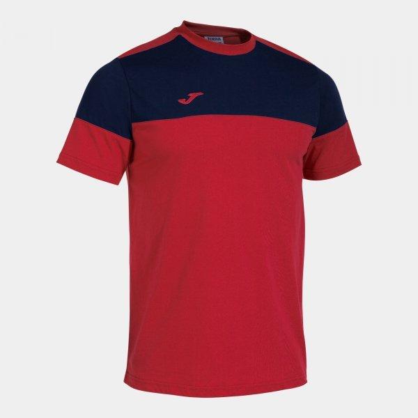 CREW V SHORT SLEEVE T-SHIRT RED NAVY - 103296.6032XS_392366
