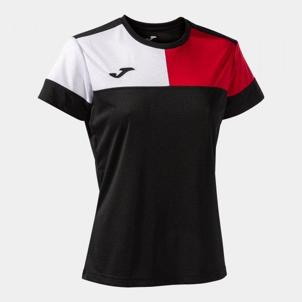 CREW V SHORT SLEEVE T-SHIRT BLACK RED - 901856.1062XL_411683