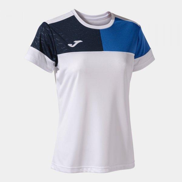 CREW V SHORT SLEEVE T-SHIRT WHITE ROYAL - 901856.2072XS_411699