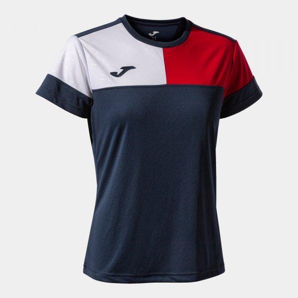 CREW V SHORT SLEEVE T-SHIRT NAVY RED - 901856.3362XS_411705