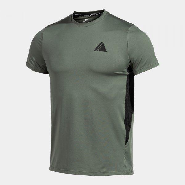 INDOOR GYM SHORT SLEEVE T-SHIRT KHAKI - 102967.476S08_366796