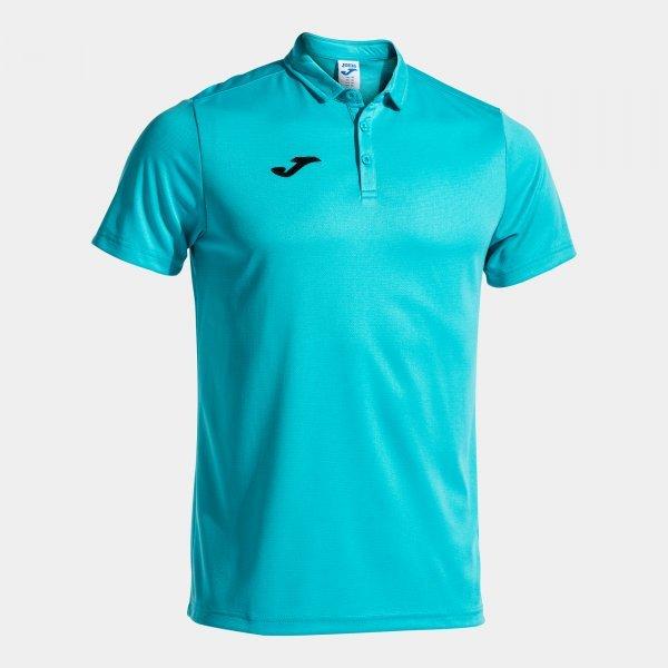 HOBBY SHORT SLEEVE POLO FLUOR TURQUOISE - 100437.0102XL_377540