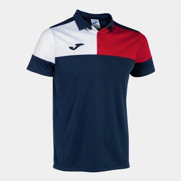 CREW V SHORT SLEEVE POLO NAVY RED - 103208.3363XS_390994