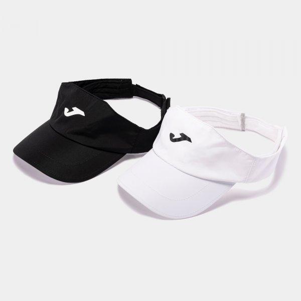 TORNEO VISOR CAP BLACK WHITE - 400635.102S42_441510