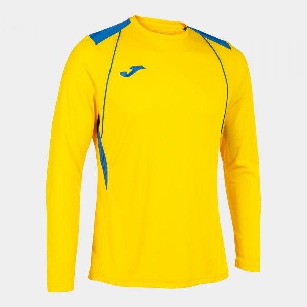 CHAMPIONSHIP VII LONG SLEEVE T-SHIRT YELLOW-ROYAL BLUE - 103204.9072XL_286890