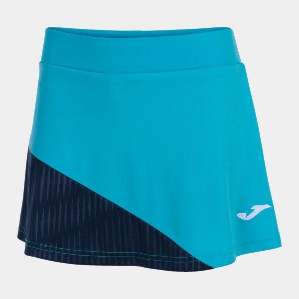 MONTREAL SKIRT FLUOR TURQUOISE-NAVY - 901859.0132XS_411776