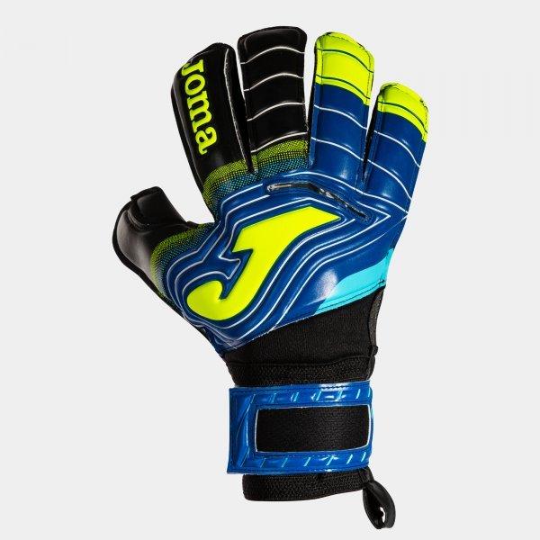 BRAVE GOALKEEPER GLOVES BLACK BLUE - 401183.12110_404775