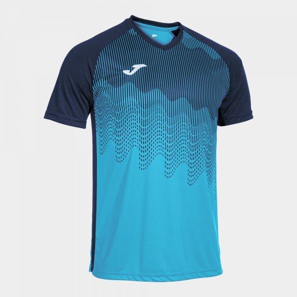 TIGER VI SHORT SLEEVE T-SHIRT FLUOR TURQUOISE NAVY - 103679.0132XL_393597