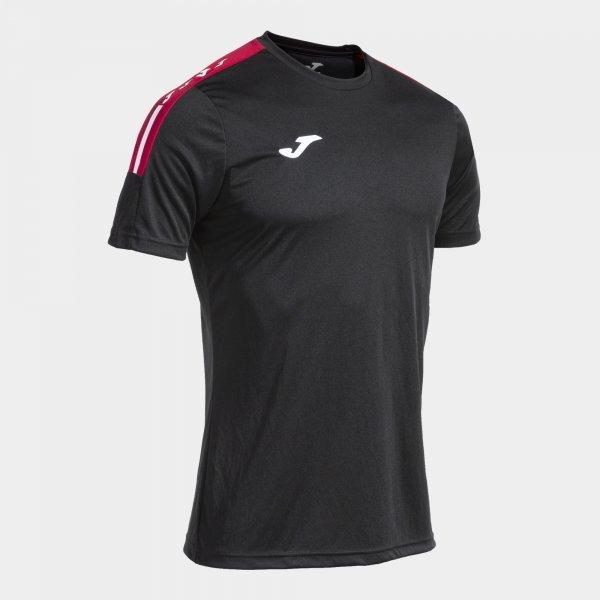 OLIMPIADA SHORT SLEEVE T-SHIRT BLACK RED - 103245.1062XL_391895