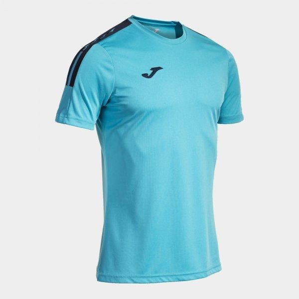 OLIMPIADA SHORT SLEEVE T-SHIRT FLUOR TURQUOISE-NAVY - 103245.0132XL_391855