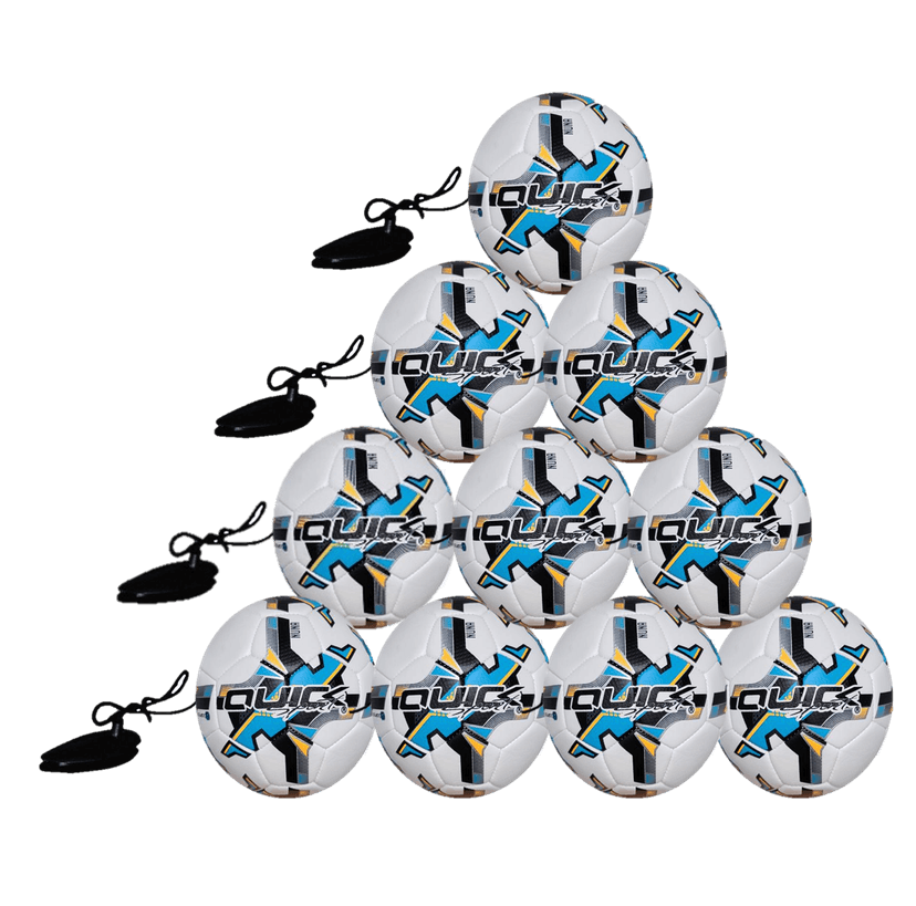 Futbalová lopta Mini technic ball na šnúrke NUNA veľ.1 balík 10ks - _268659