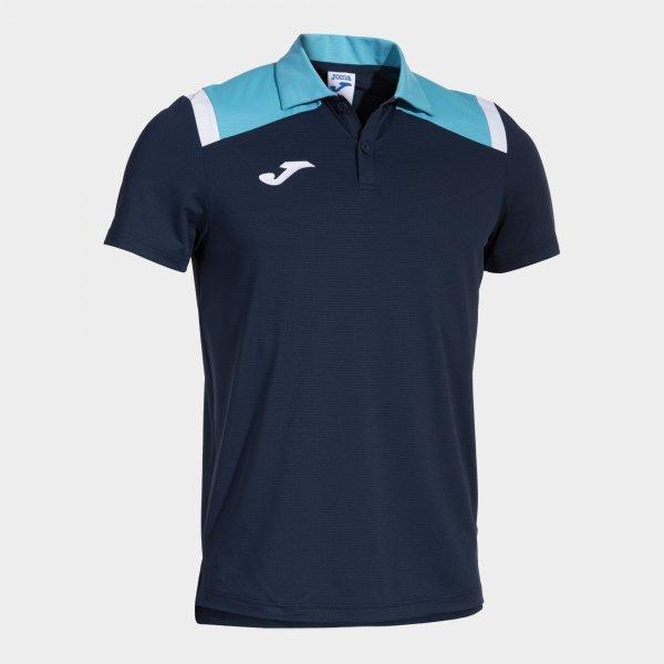 TOLEDO SHORT SLEEVE POLO NAVY FLUOR TURQUOISE - 103736.3422XL_394769