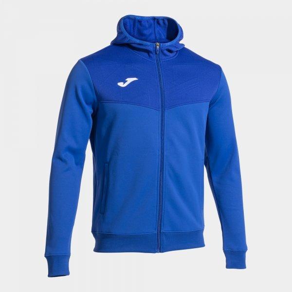 CAMPUS STREET ZIP-UP HOODIE ROYAL - 103770.7002XL_395027