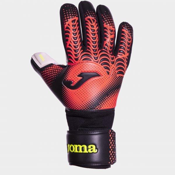 PREMIER GOALKEEPER GLOVES BLACK FLUOR CORAL - 401364.11910_404858