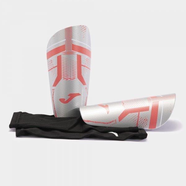 J-PRO SHIN GUARDS GREY FLUOR CORAL - 401490.268L_292571