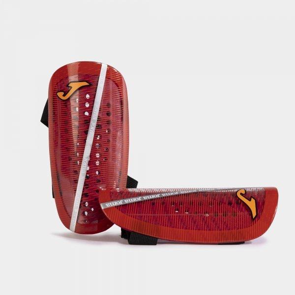 ATTACK  SHIN GUARDS RED FLUOR ORANGE - 401491.620L_404948