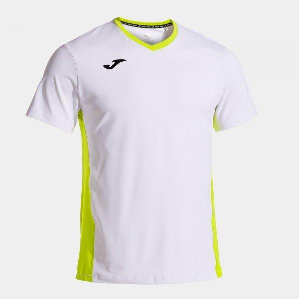 COURT SHORT SLEEVE T-SHIRT WHITE GREEN - 103512.204S08_426165