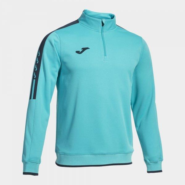 OLIMPIADA SWEATSHIRT FLUOR TURQUOISE BLACK - 103708.0132XL_393928