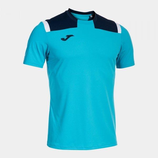 TOLEDO SHORT SLEEVE T-SHIRT FLUOR TURQUOISE-NAVY - 103735.0132XL_394702