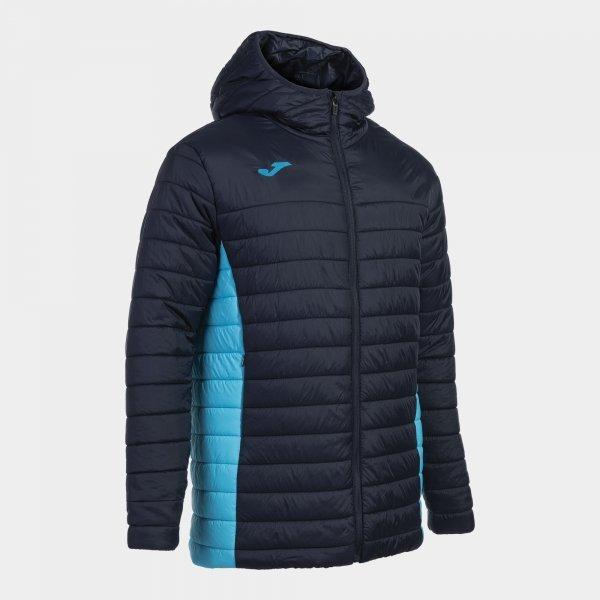 URBAN V ANORAK NAVY FLUOR TURQUOISE - 103798.3422XL_395828