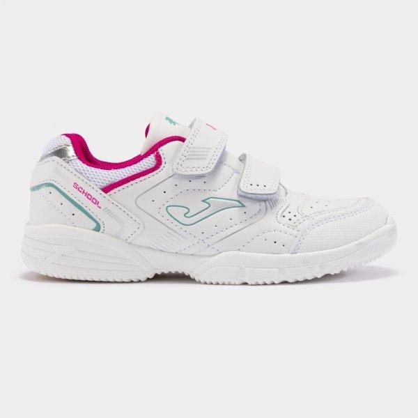 W.SCHOOL JR 2413 WHITE TURQUOISE - WSCHOW2413V39_365603