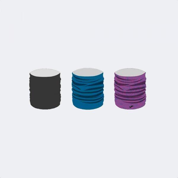 CRONO NECK WARMER BLUE VIOLET BLACK - 401487.002ONE SIZE_426316