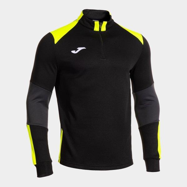 DANUBIO SWEATSHIRT BLACK FLUOR YELLOW - 104218.1212XL_398408