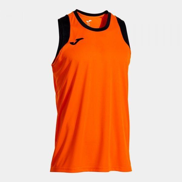 CANCHA SLEEVELESS SHIRT ORANGE BLACK - 104242.8812XL_398794