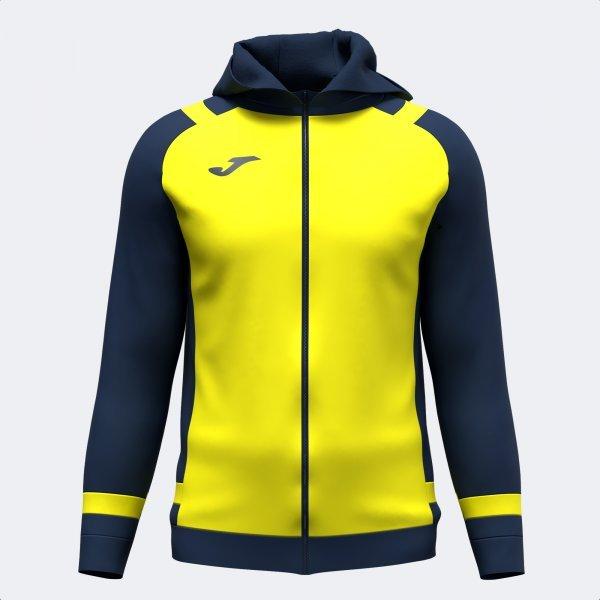 LIDER ZIP-UP HOODIE FLUOR YELLOW DARK NAVY - 104300.0632XL_400394
