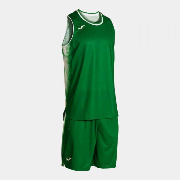 PERFORMANCE SET GREEN WHITE | 104371.452 - 104371.4522XL_401323