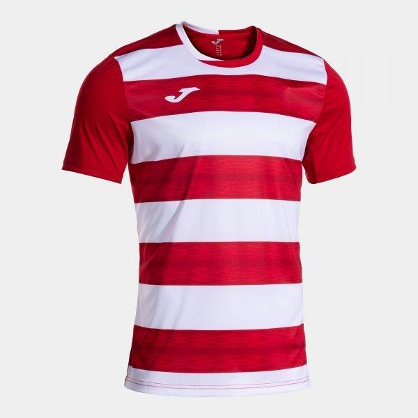 EUROPA VI SHORT SLEEVE T-SHIRT RED WHITE - 104375.6022XL_401756