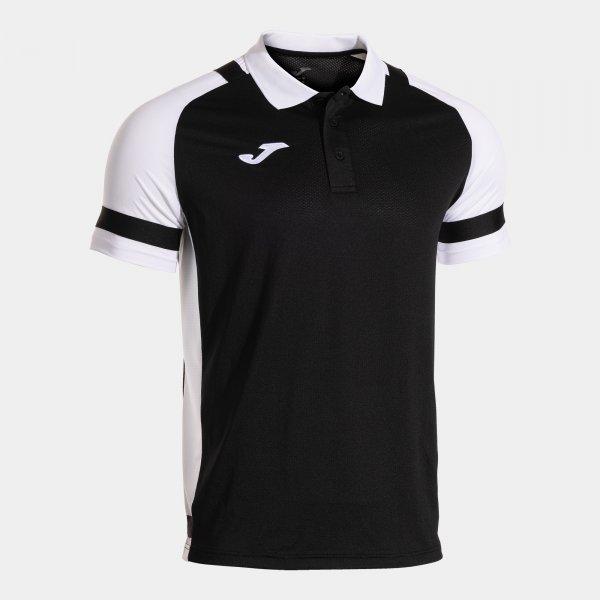 LIDER SHORT SLEEVE POLO BLACK WHITE - 104489.1022XS_402566