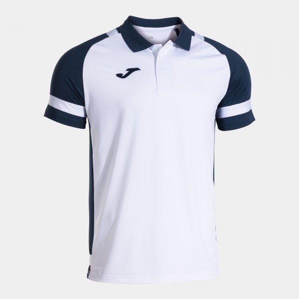 LIDER SHORT SLEEVE POLO WHITE NAVY BLUE - 104489.2032XS_402577