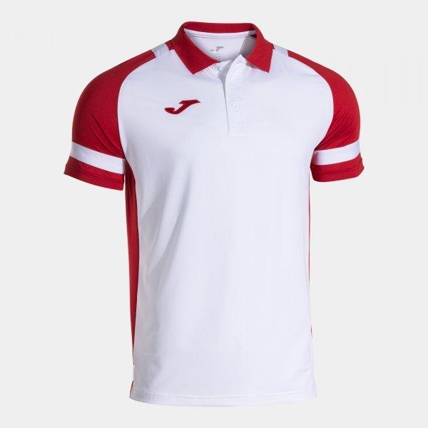 LIDER SHORT SLEEVE POLO WHITE RED - 104489.2062XS_402588
