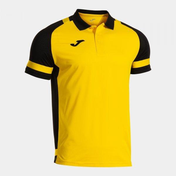 LIDER SHORT SLEEVE POLO YELLOW BLACK - 104489.9012XL_402692