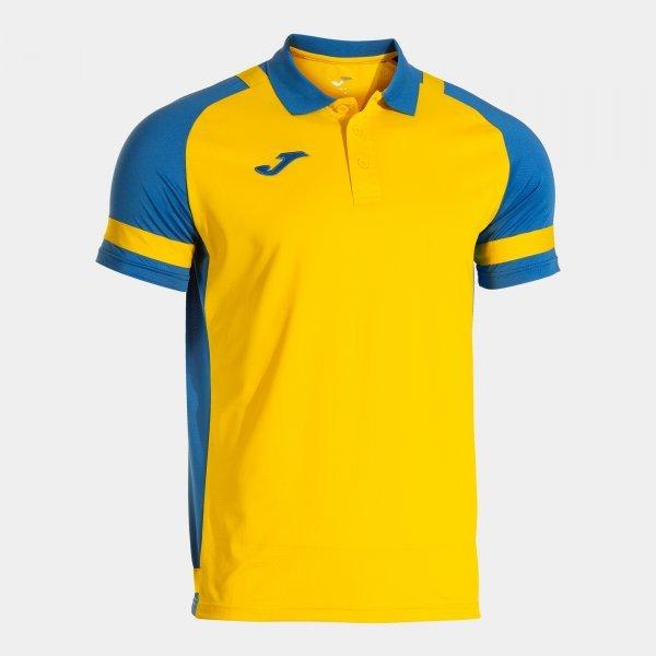 LIDER SHORT SLEEVE POLO YELLOW ROYAL BLUE - 104489.9072XL_402706