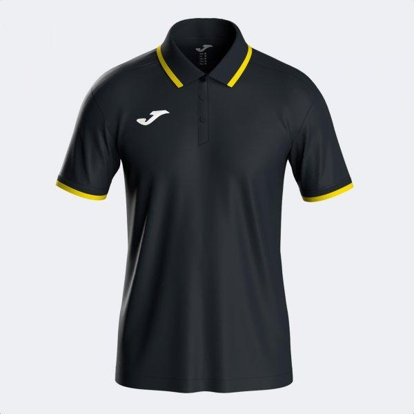 COMBI PREMIUM SHORT SLEEVE POLO BLACK YELLOW - 104493.1092XL_402745