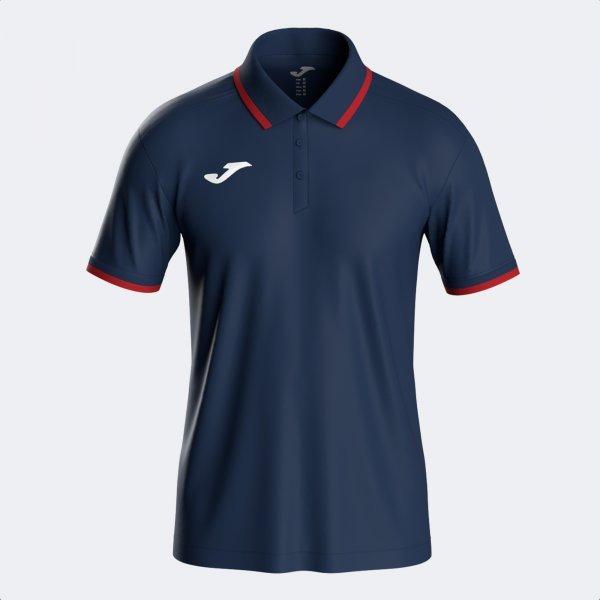 COMBI PREMIUM SHORT SLEEVE POLO NAVY BLUE RED - 104493.3362XL_402797