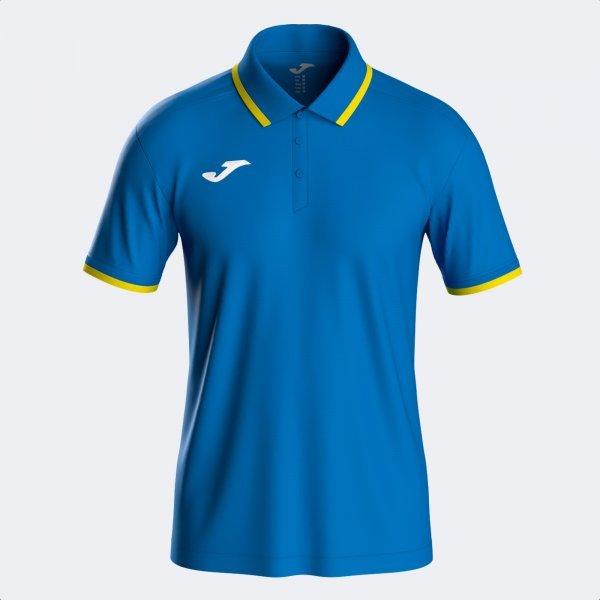 COMBI PREMIUM SHORT SLEEVE POLO ROYAL BLUE YELLOW - 104493.7092XL_402873