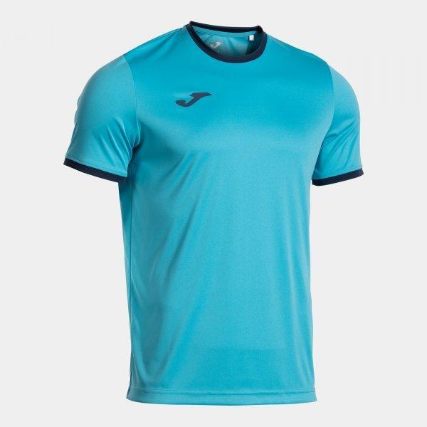 COMBI PREMIUM SHORT SLEEVE T-SHIRT FLUOR TURQUOISE DARK NAVY - 104494.0132XL_402912