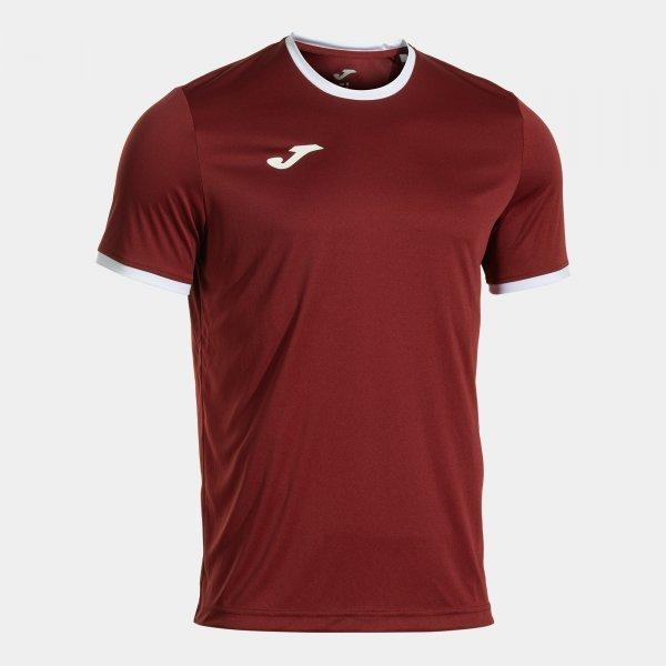 COMBI PREMIUM SHORT SLEEVE T-SHIRT BURGUNDY WHITE - 104494.6722XL_403053