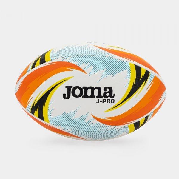 J-PRO RUGBY BALL WHITE ORANGE - 401735.208T5_372147