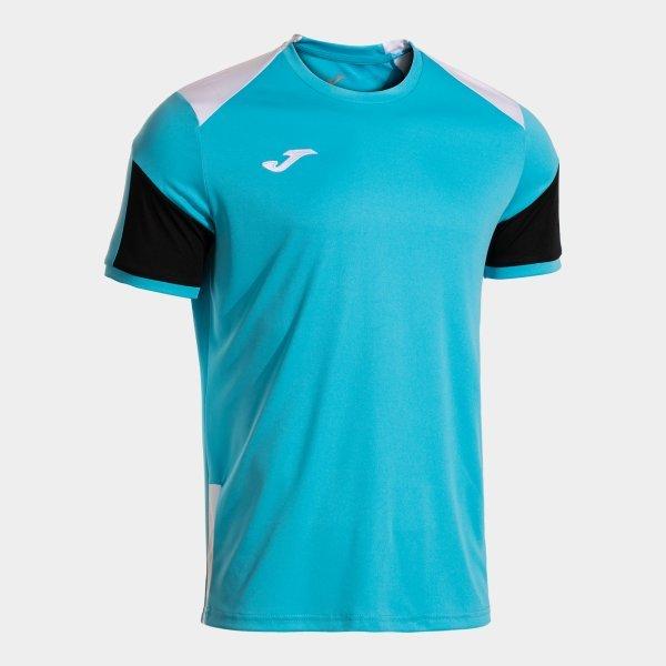 DANUBIO SHORT SLEEVE T-SHIRT TURQUOISE BLACK - 104209.0112XL_397565
